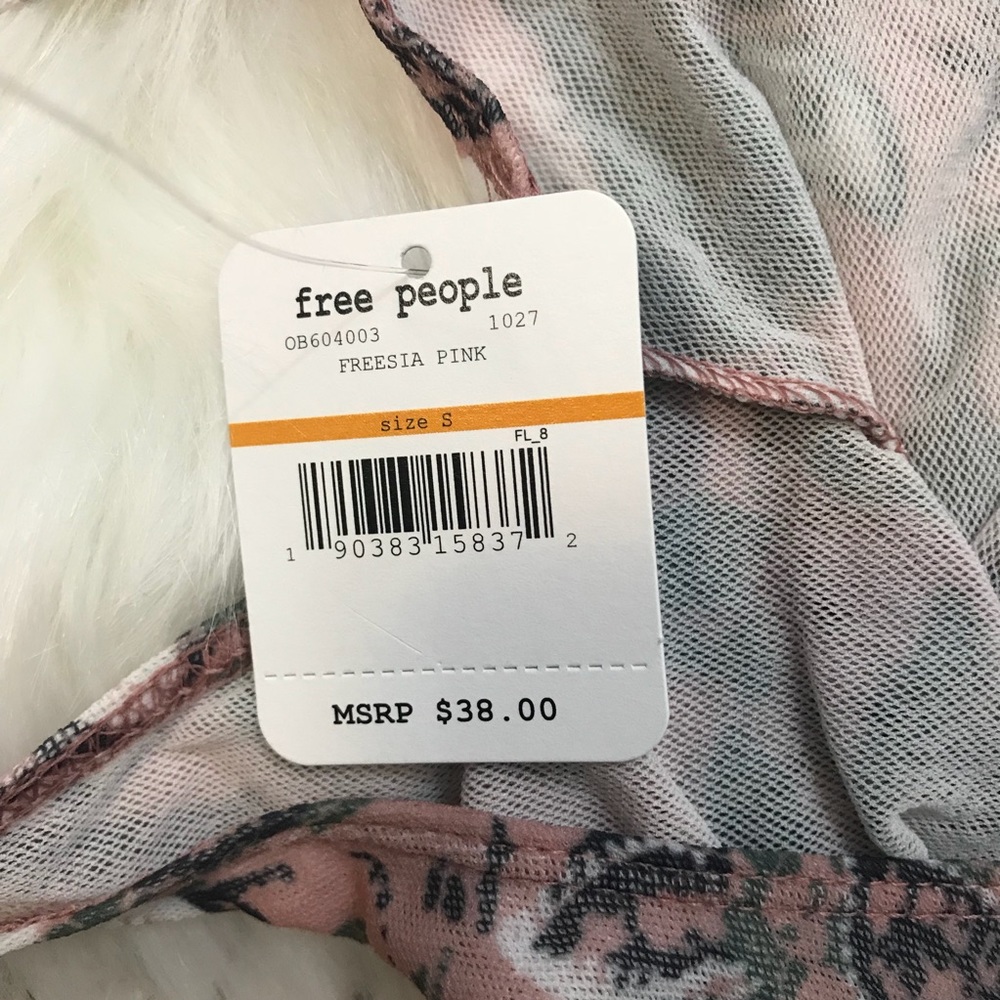 Free People Body Suit in Freesia Pink - Picture 7 of 7